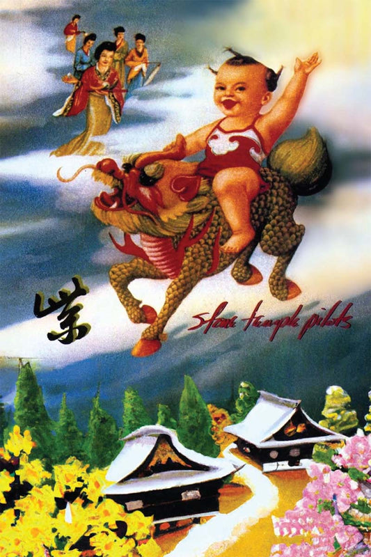 Stone Temple Pilots 'Purple' Poster Iconic Grunge Rock Album Art 24"x 36"
